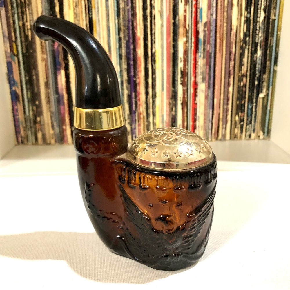 Avon pipe shaped bottle